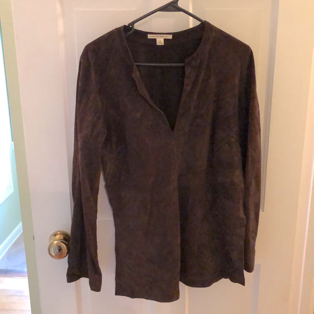 Suede Banana Republic Tunic
